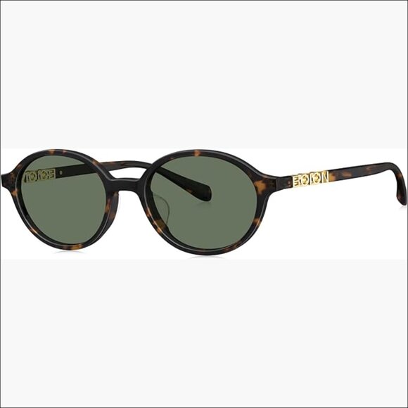 Acetate Oval Sunglasses with UV400 Protection and Polarized Lenses main image 7